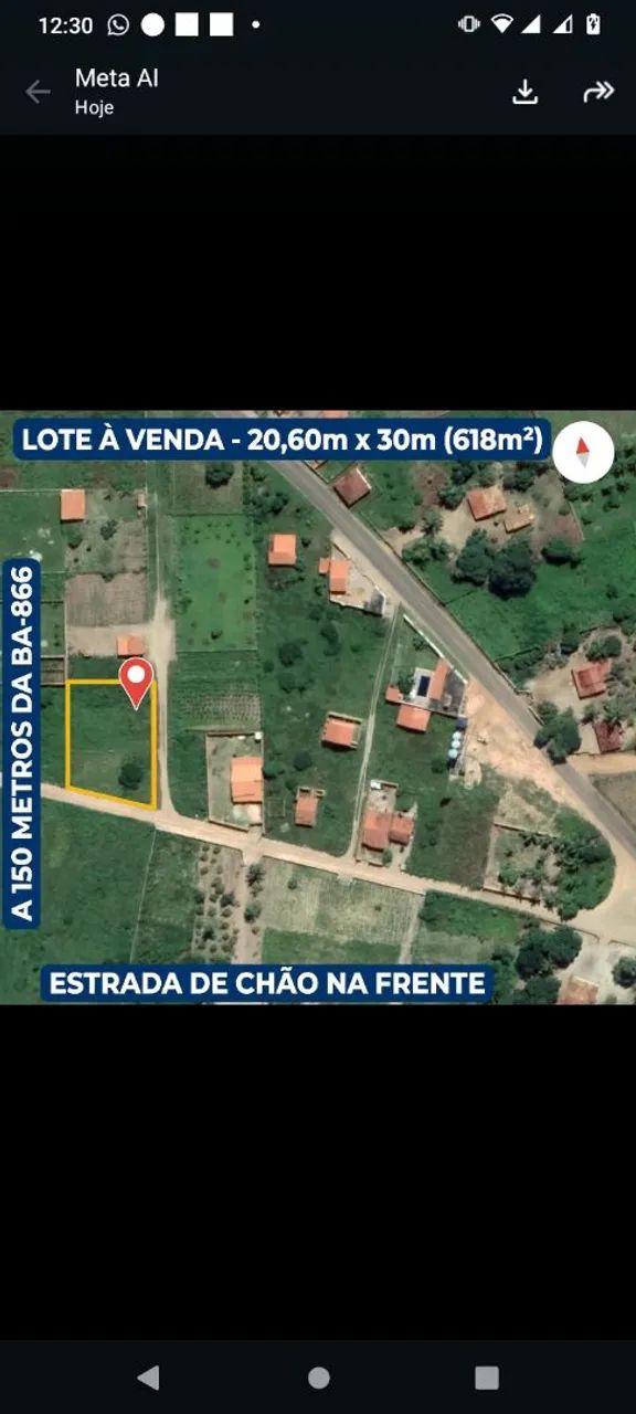 Lote perto da praça do retiro 