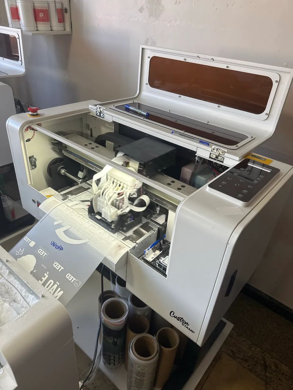 Vendo impressora Dtf Têxtil de 30cm - Foto 5