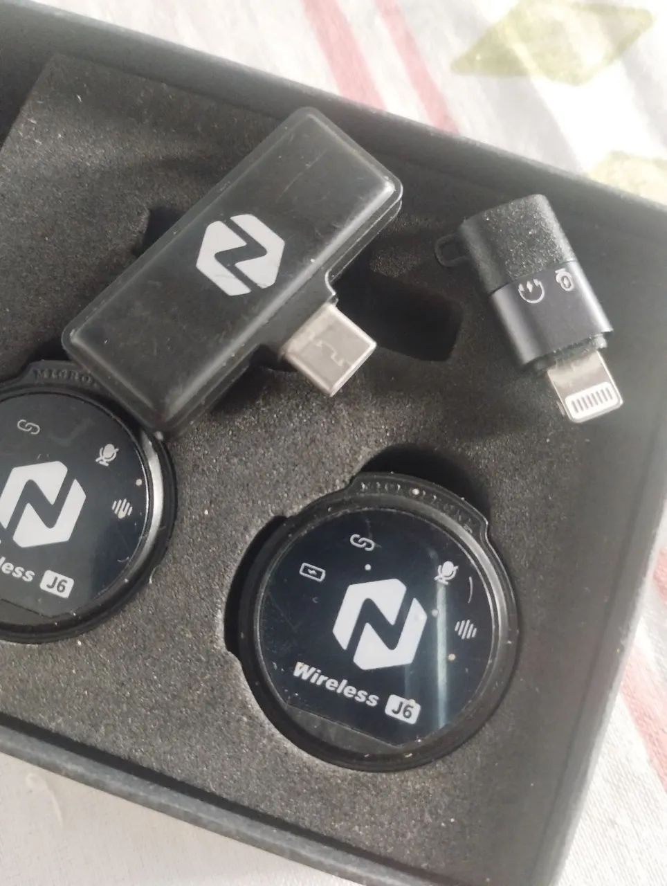 Microfone de lapela da ZCCO J6 - Foto 3