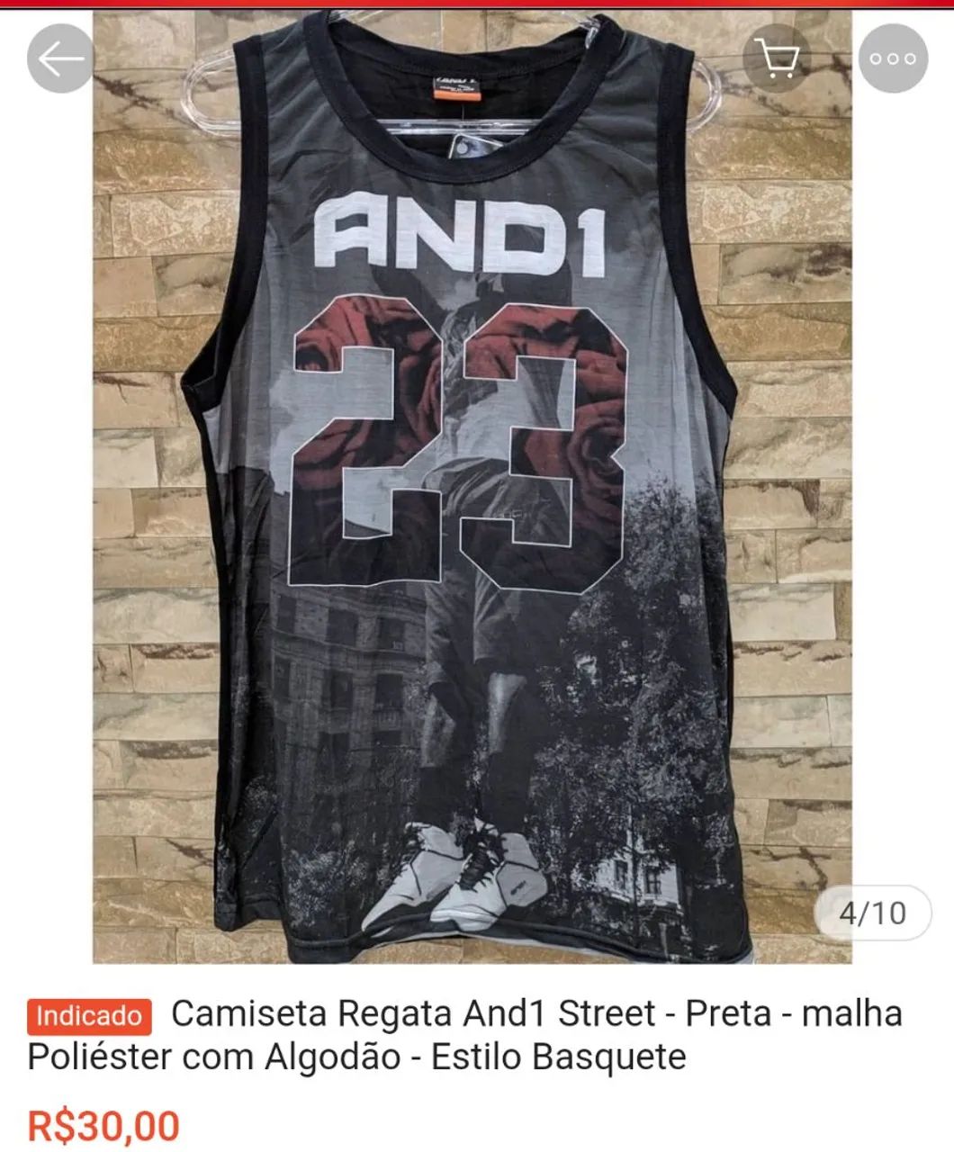 Camiseta regata tamanho P  - Foto 3