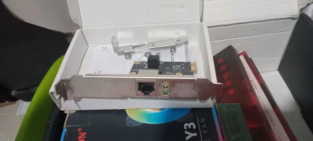 Placa de rede 10/100/1000 gigabits  - Foto 3
