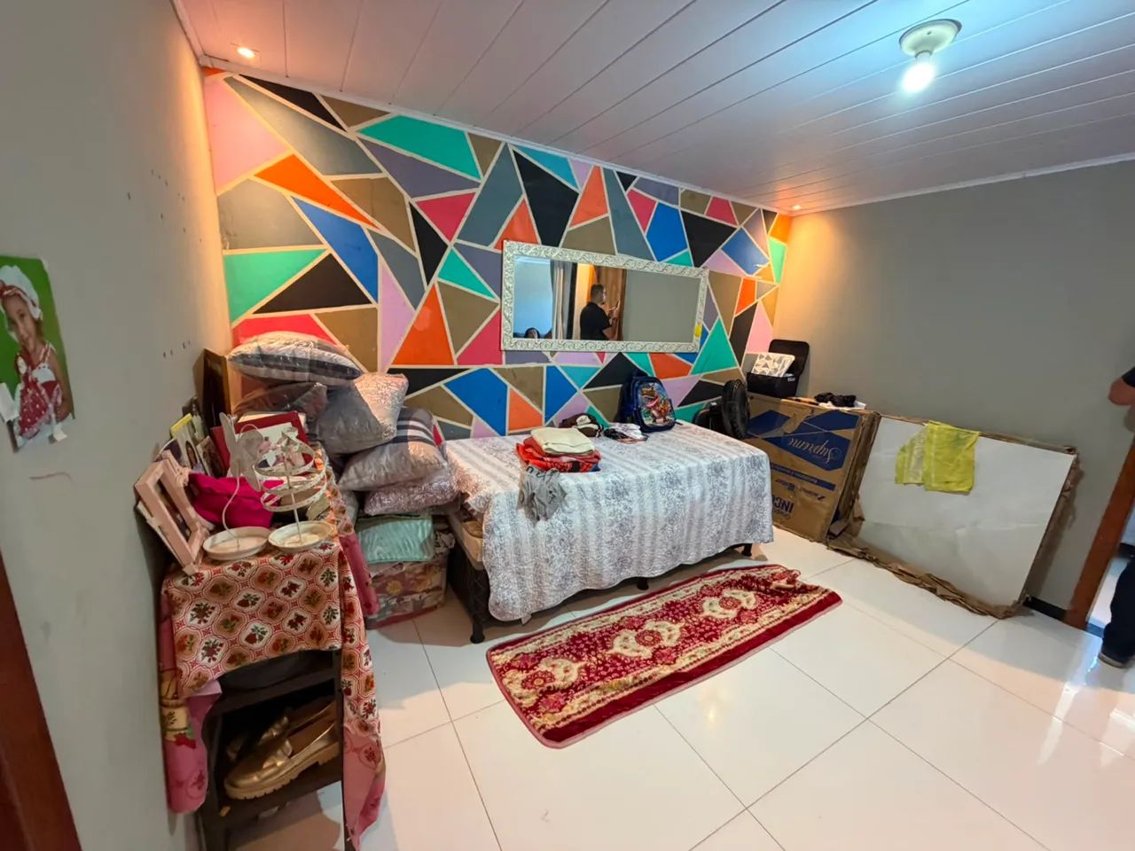 Casa com 3 quartos dois pavimentos 