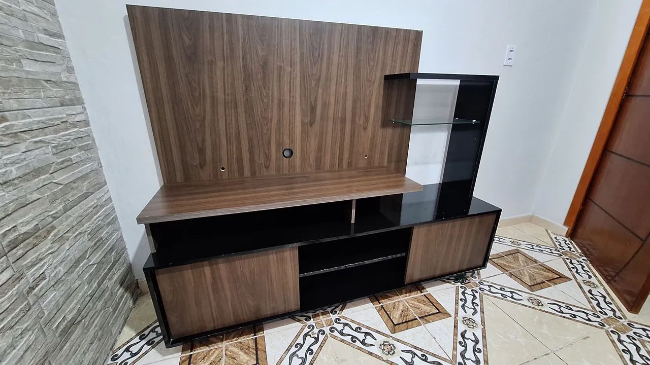 Rack com painel usado, em ótimo estado de conservação. - Foto 4