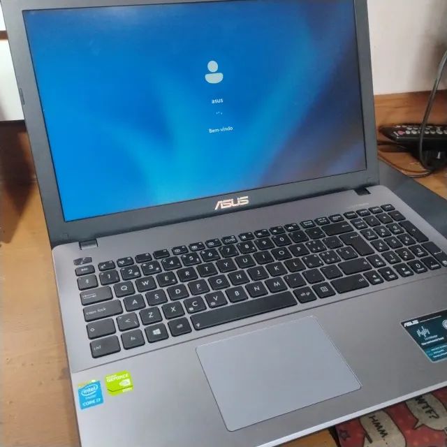中古mouseNB410z Core i7 SSD256GB Notebook Asus i7 4th com video integrado (conservadissimo