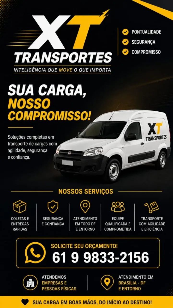 Fretes e Entregas Rápidas em Brasília