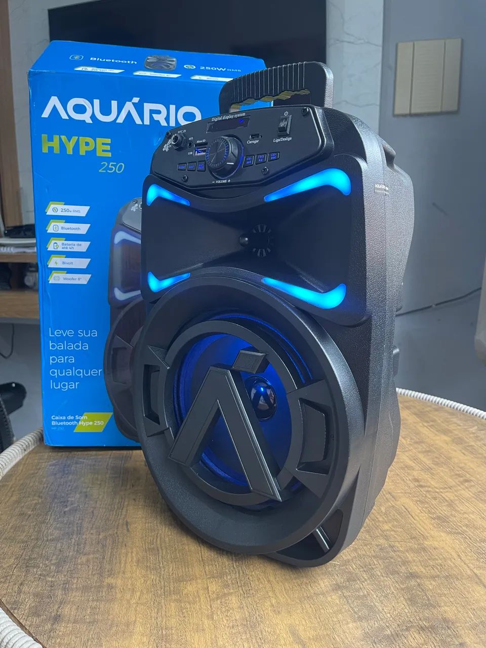 Caixa de Som Bluetooth Hype 250w - Foto 3