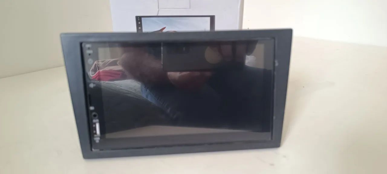 Central Multimídia 2 Din 7 Pol Bluetooth Espelhamento + Câmera de Ré Inclusa  - Foto 5
