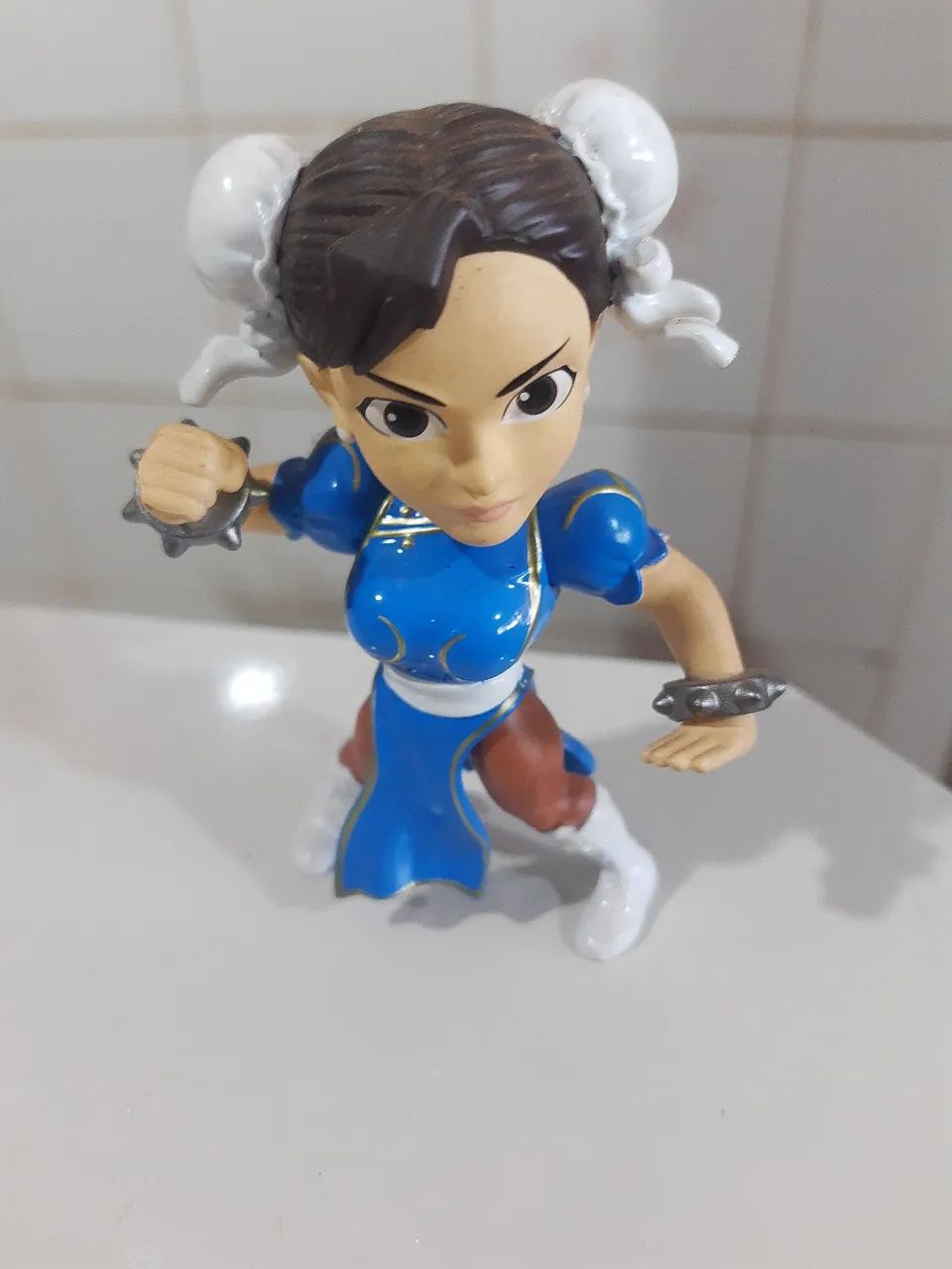 Miniatura Chun li street fighter metal