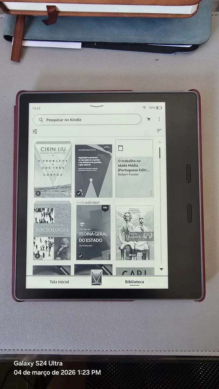 Kindle Oasis 10 32gb geração super conservado com capa - Tablets e