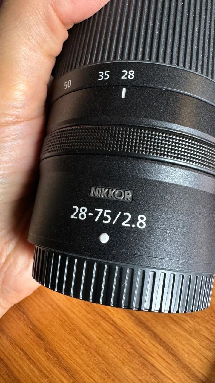 Lente Nikkor Z-mount 28-75mm f/2.8 ( usada porém em bom estado ) - Foto 4