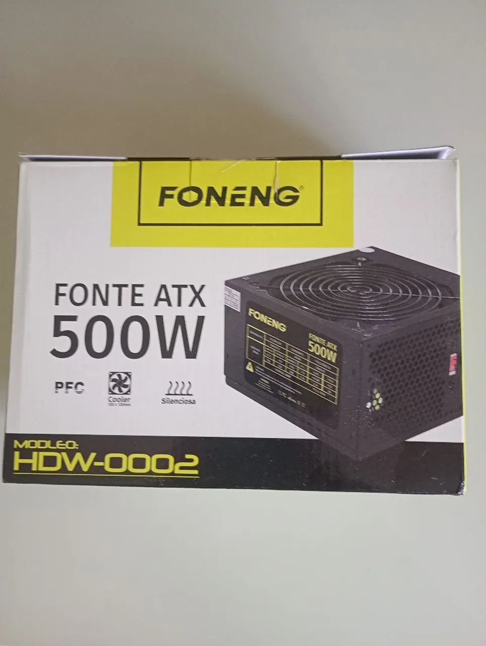 Fonte nova lacrada na caixa, 80 reais pra vender rápido 