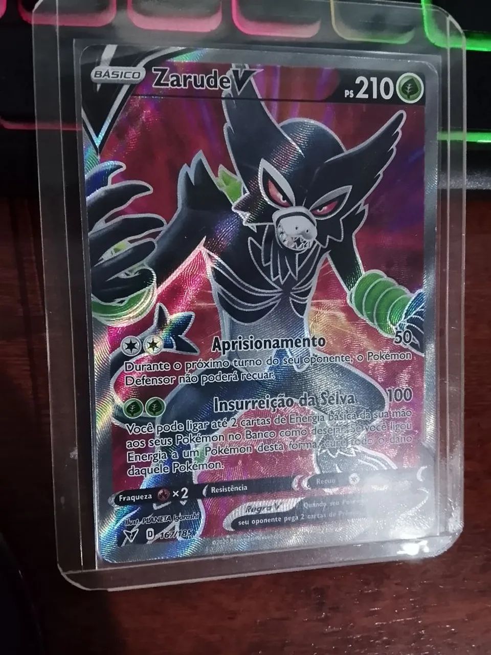 Carta Zarude V - Ultra Rara Nova Original - Foto 4