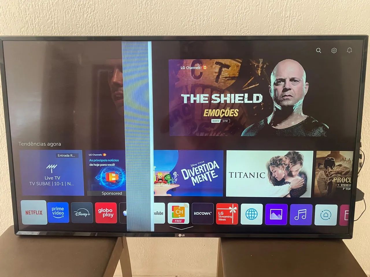 Smart Tv LG 49 Polegadas Tela com Defeito