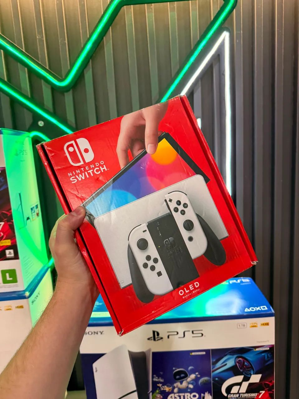 Nintendo Switch Oled pronta entrega e garantia de 1 ano  - Foto 2