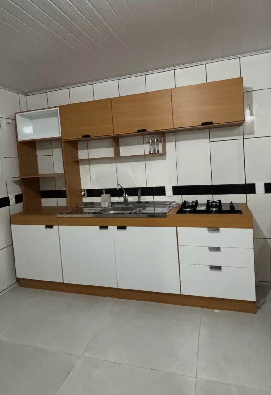 Cozinha compacta seminova completa 