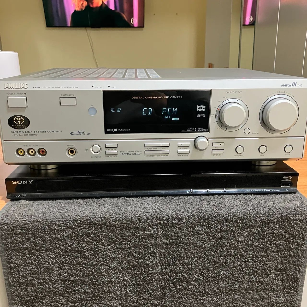 Receiver Philips FR996 EXCELENTE estado de conservação 