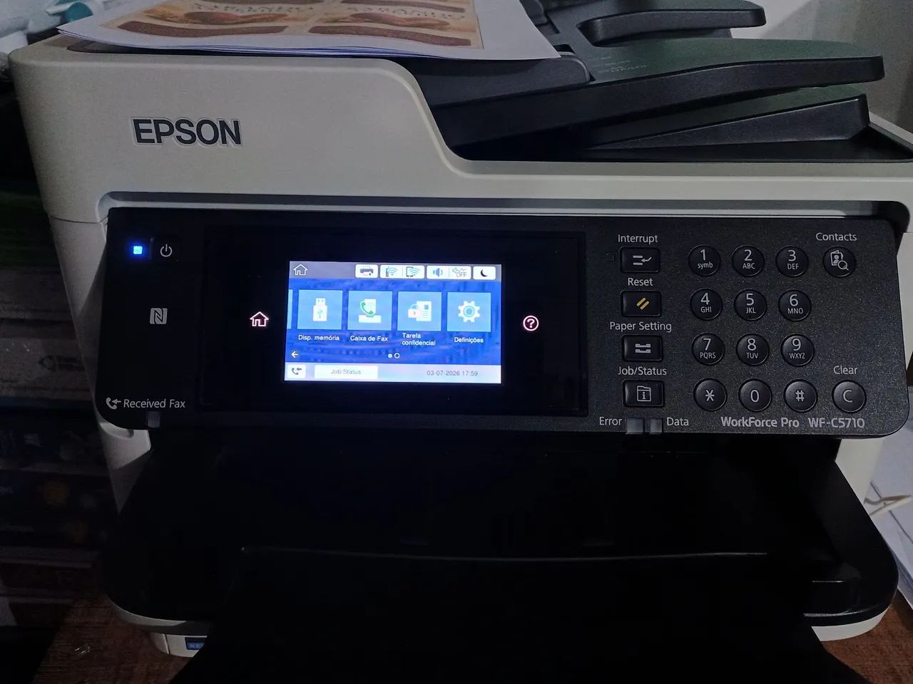 Impressora Epson wfc 5710 - Foto 5