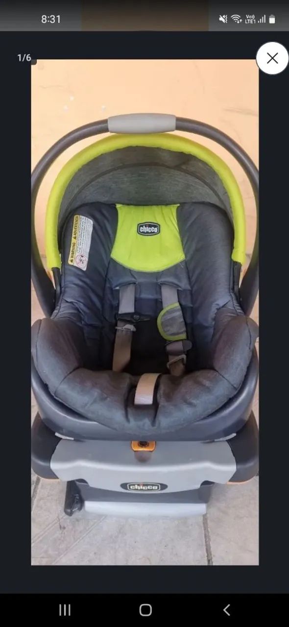 Bebê conforto  chicco  - Foto 2