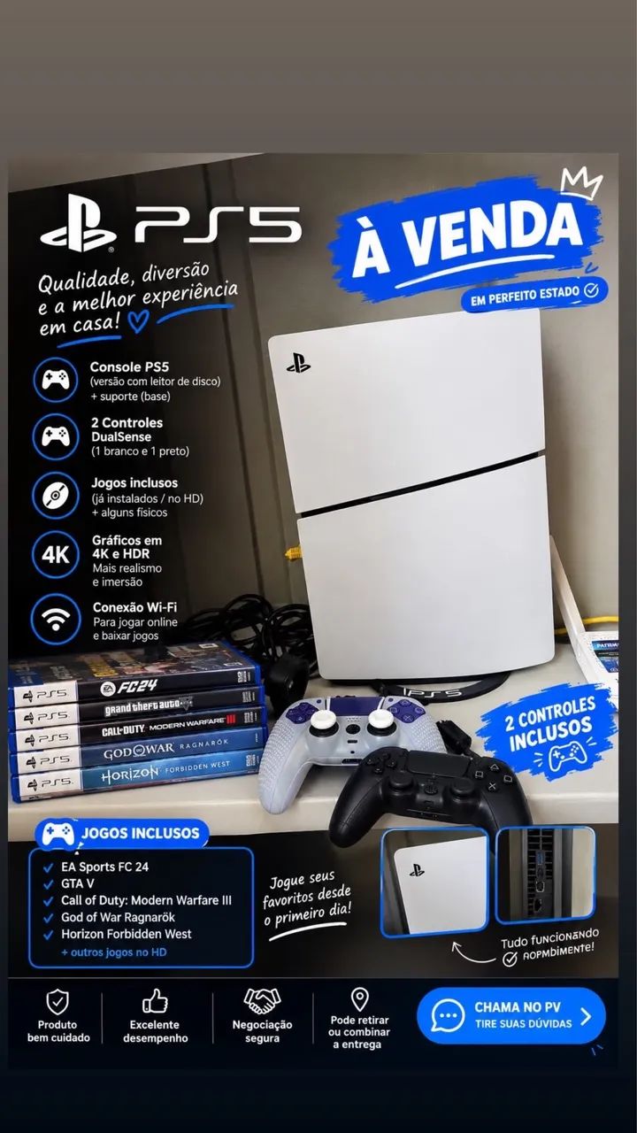 Vídeo game PS5
