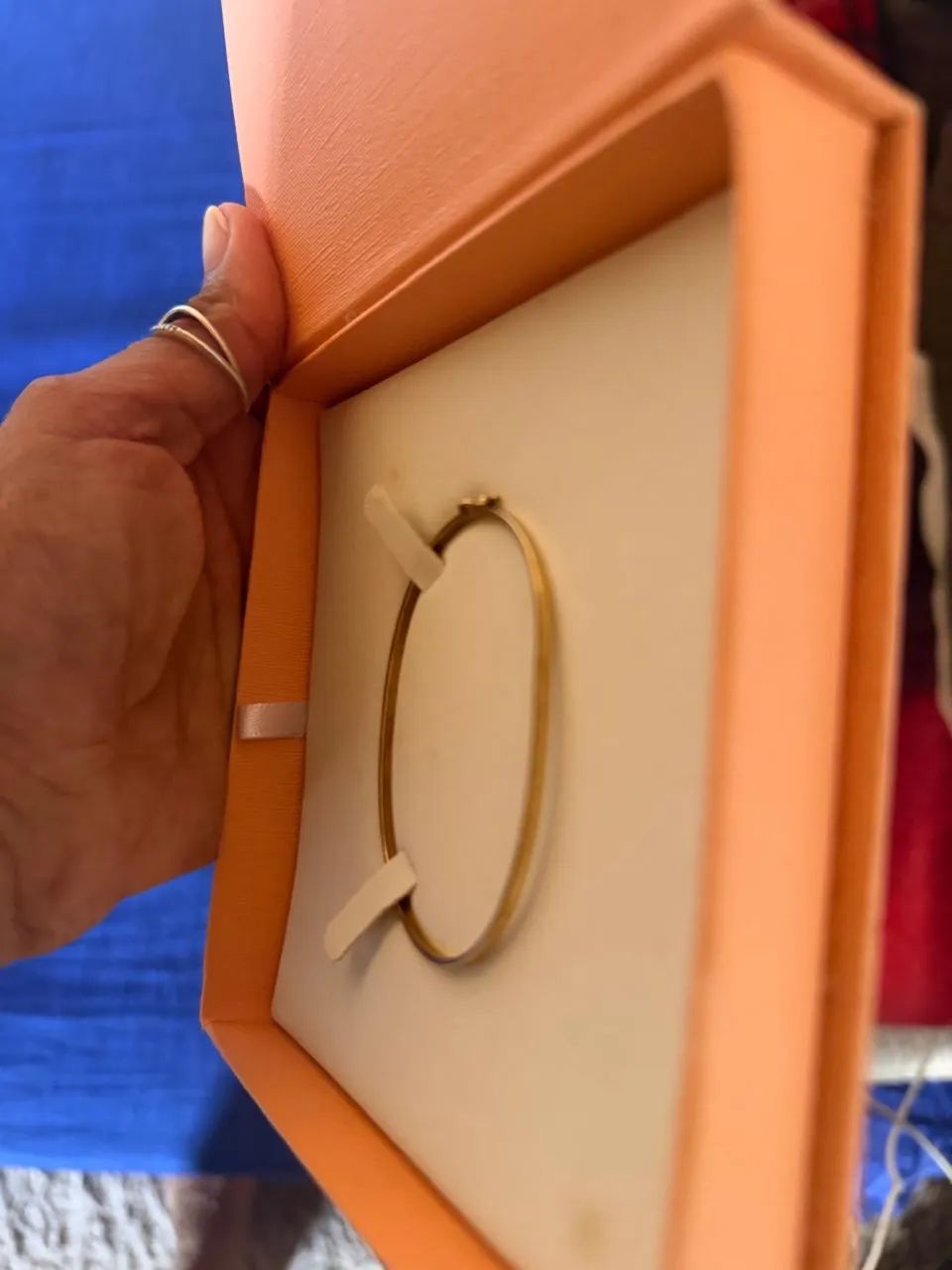 Vendo bracelete De prata banhado a ouro  - Foto 3