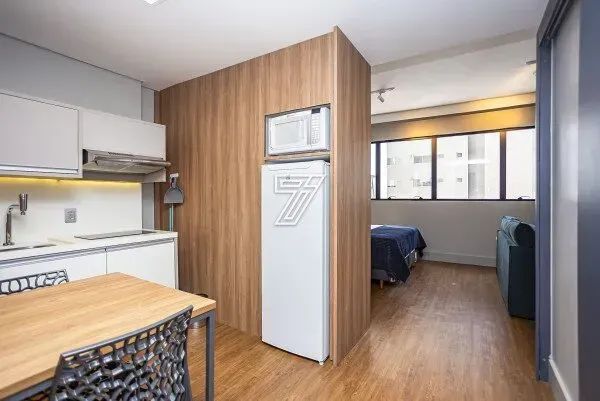 Studio mobiliado a venda Agua Verde com 35 m2 com 1 quarto - Foto 2