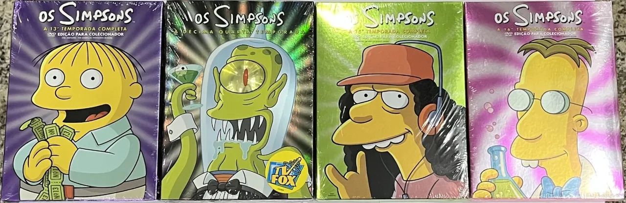 Coleção Dvd's Simpsons Temporadas 1-17 e 20 - Foto 5