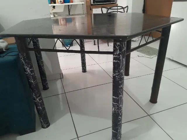 Mesa de jantar de mármore - Foto 2