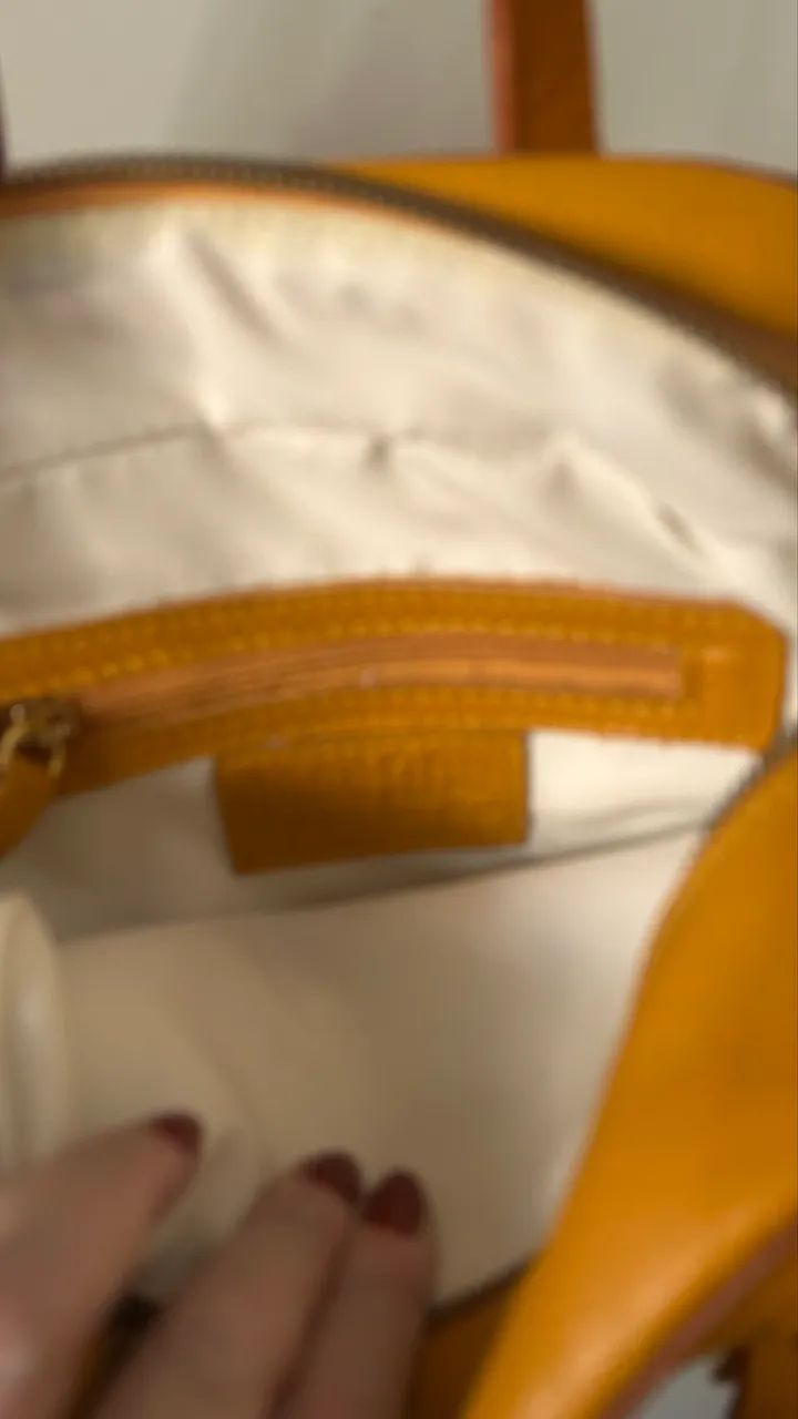 Bolsa de couro Josefina Rosacor - Foto 3