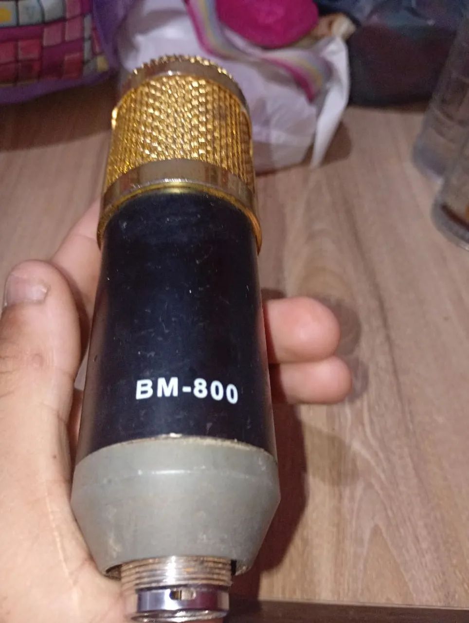 Microfone bm800 condensador usado