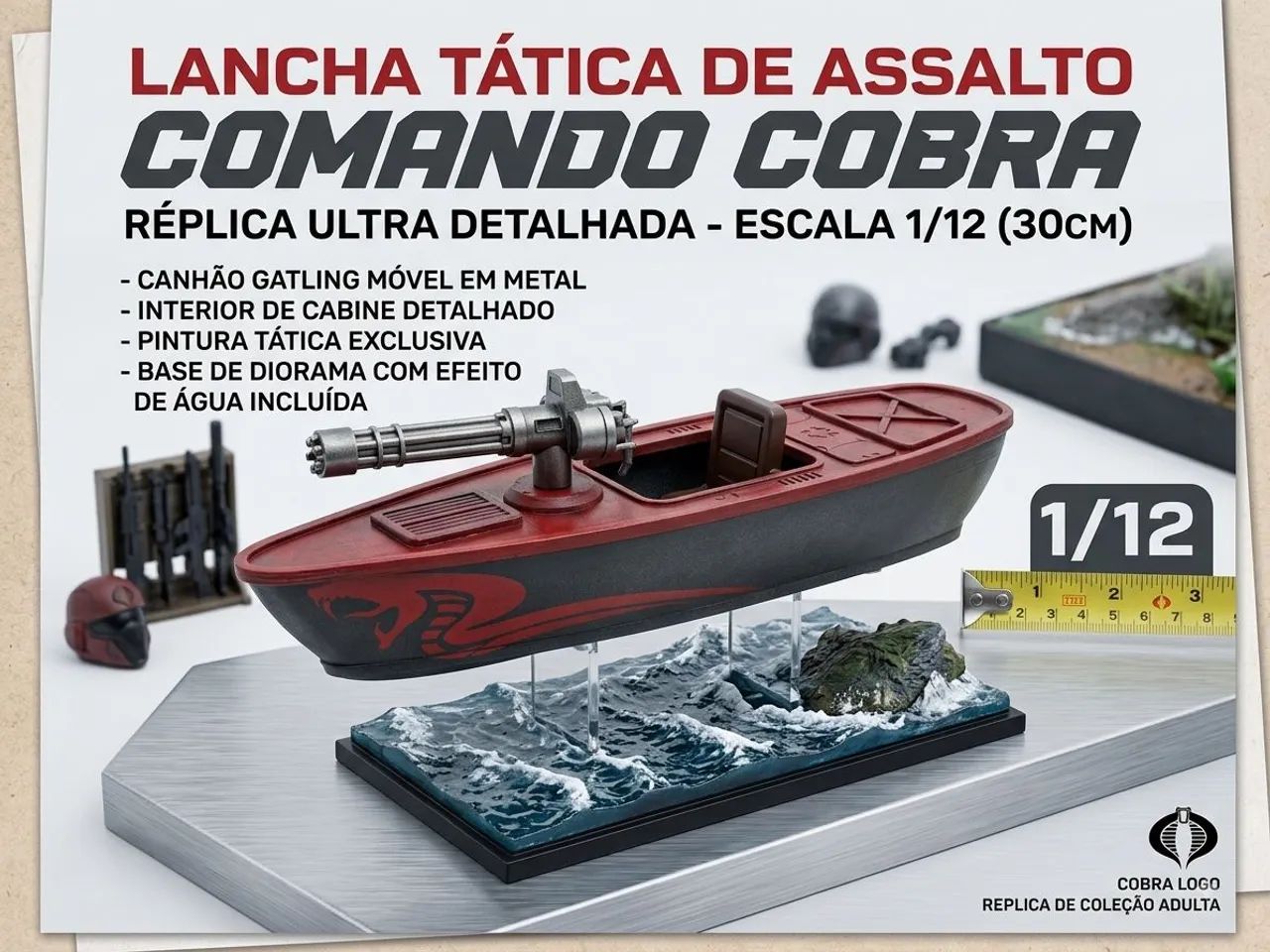 LANCHA TÁTICA COMANDO KOBRA