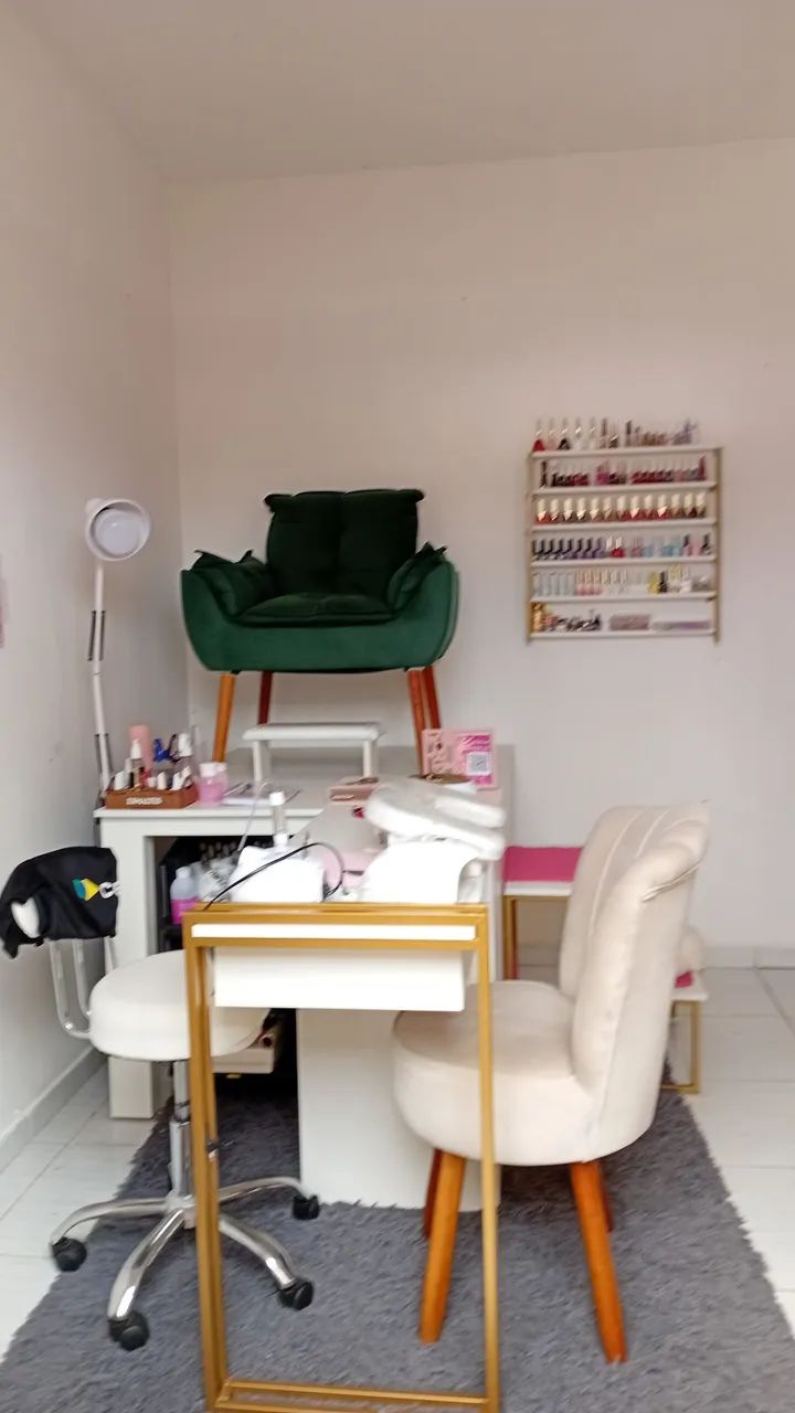 Material de salão unha completo 