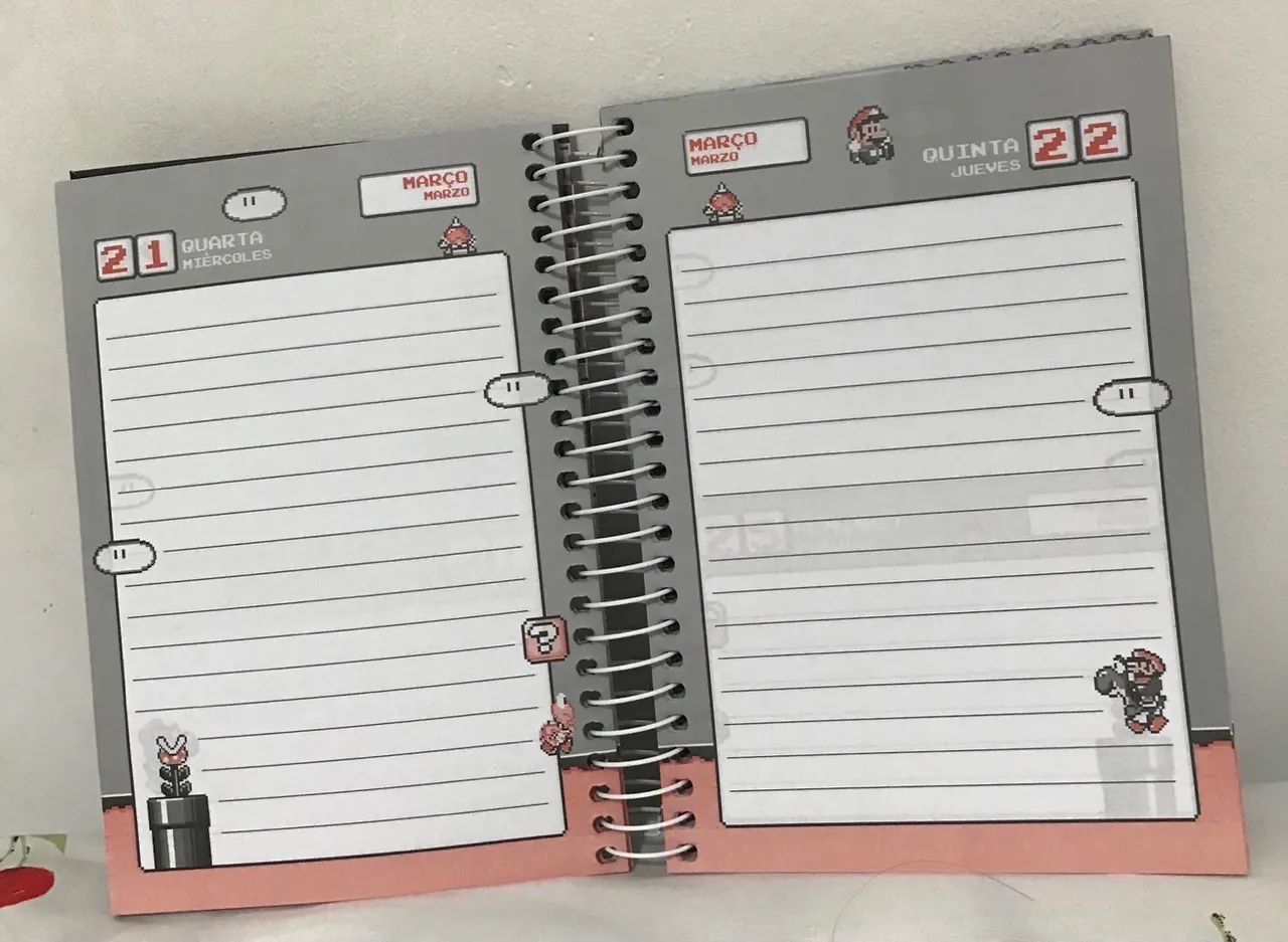 Agenda Super Mario 2018 - Foto 4