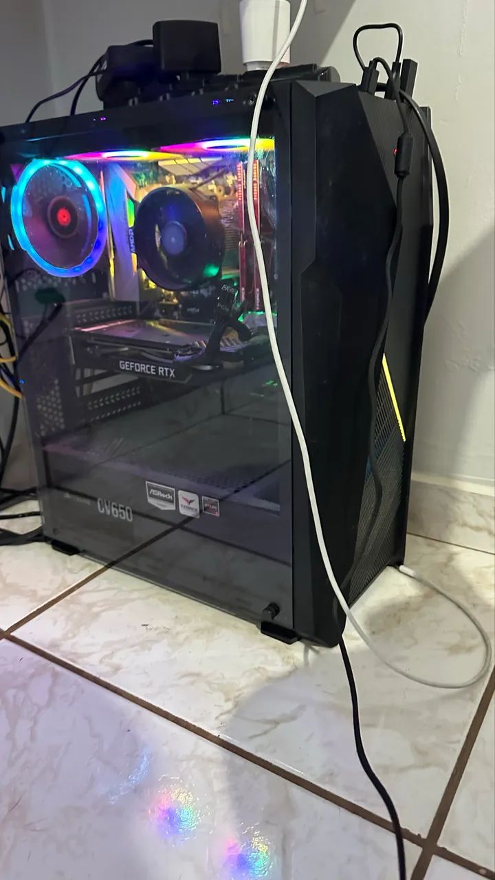 Pc completo para jogos e trabalho