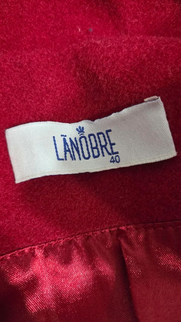 Blazer casaco vermelho  - Foto 2