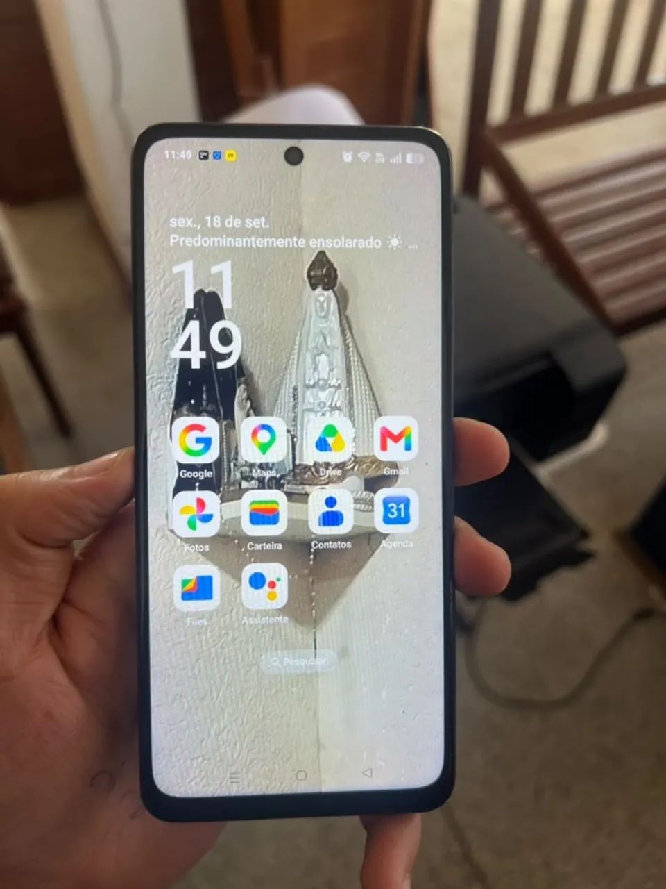 O Smartphone OPPO A60 256GB Semi Novo - Foto 5