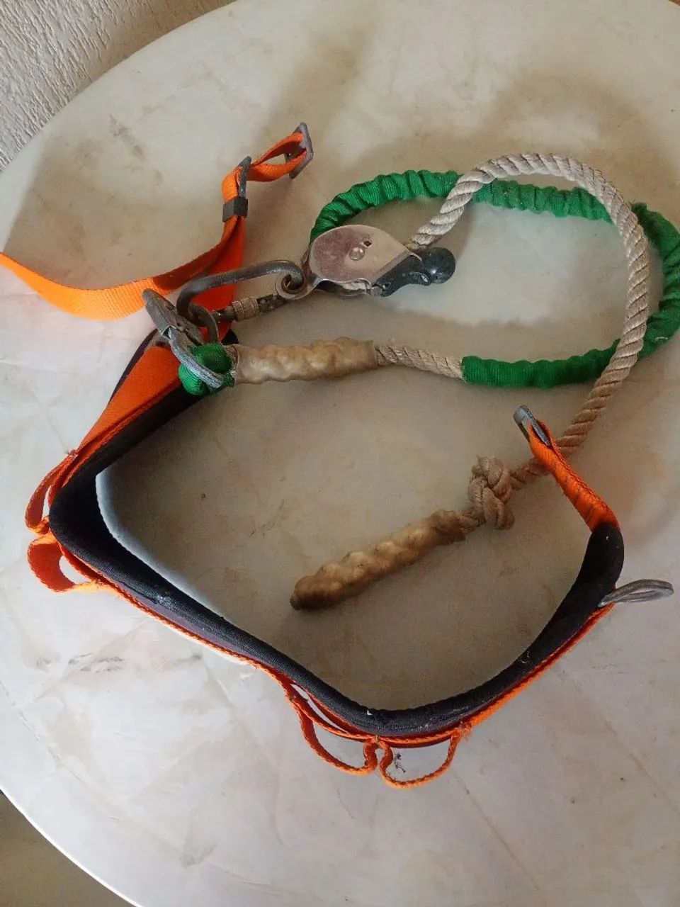 Cinto abdominal+ talabarte 