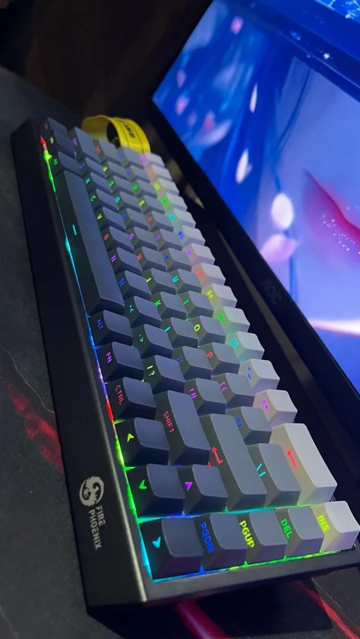 Teclado Gamer Fire Phoenix - Foto 2