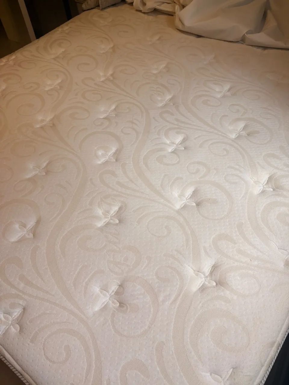 Cama casal padrão (base e colchão) - Foto 3