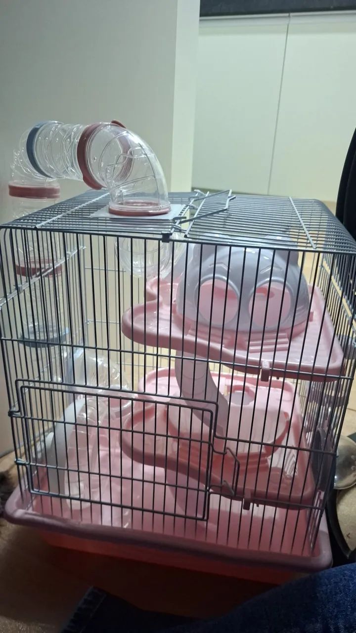 Gaiola Hamster rosa  - Foto 2
