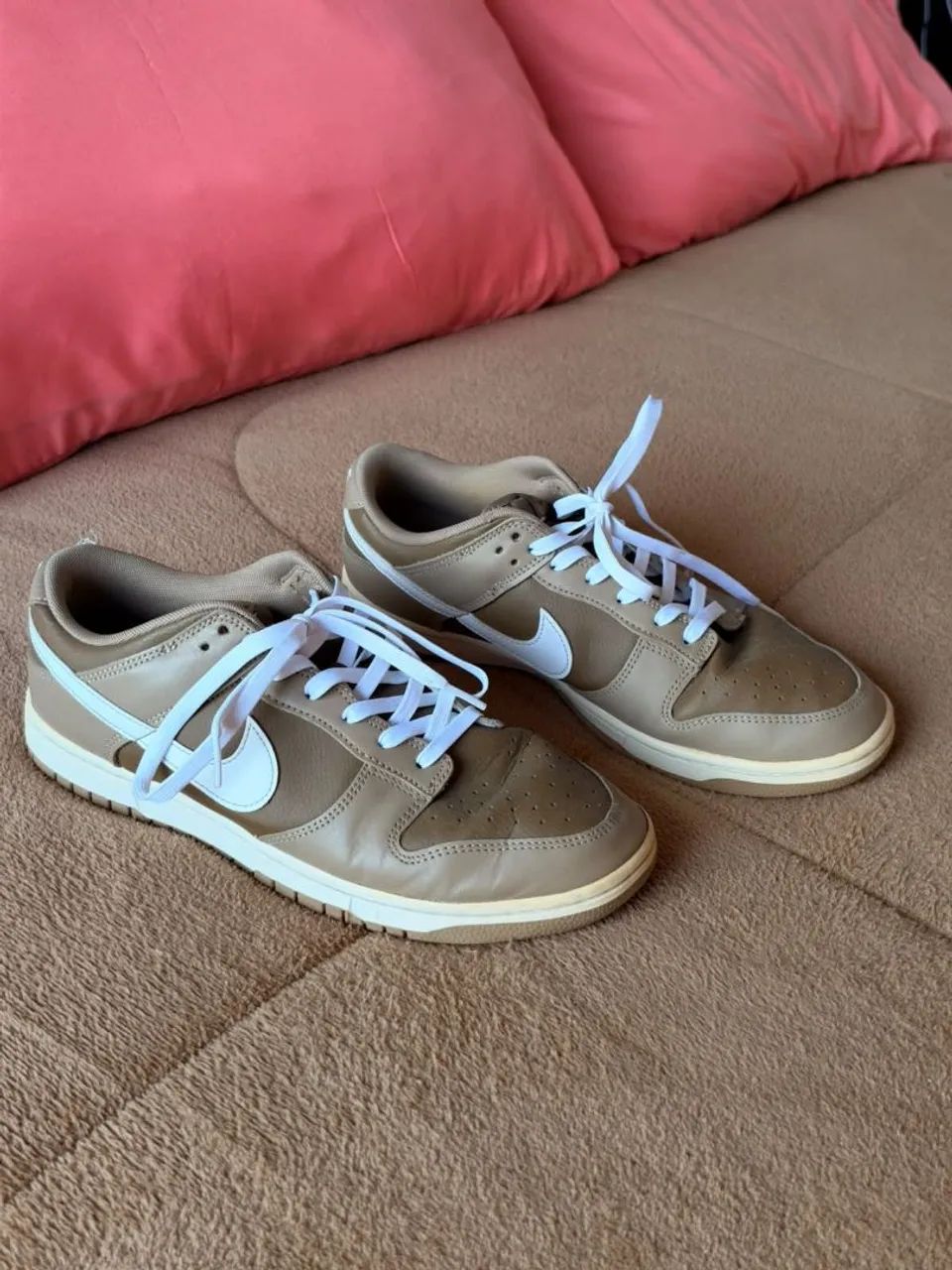 Tenis nike dunk low bege 