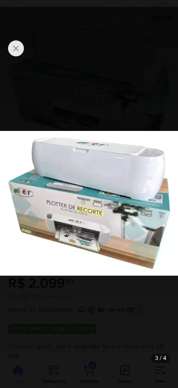 Vende-se uma plotter de recorte - Foto 2
