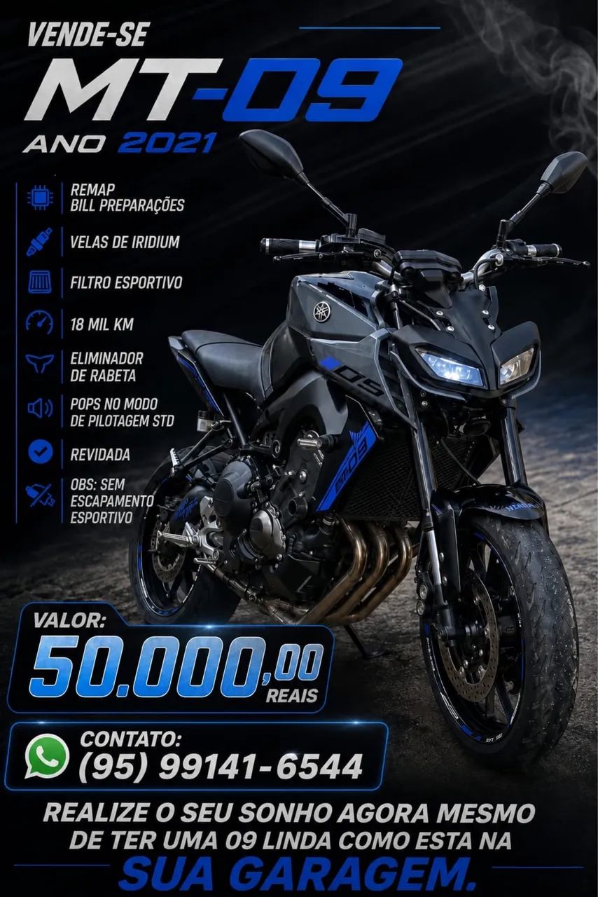 MT09 ano 2021