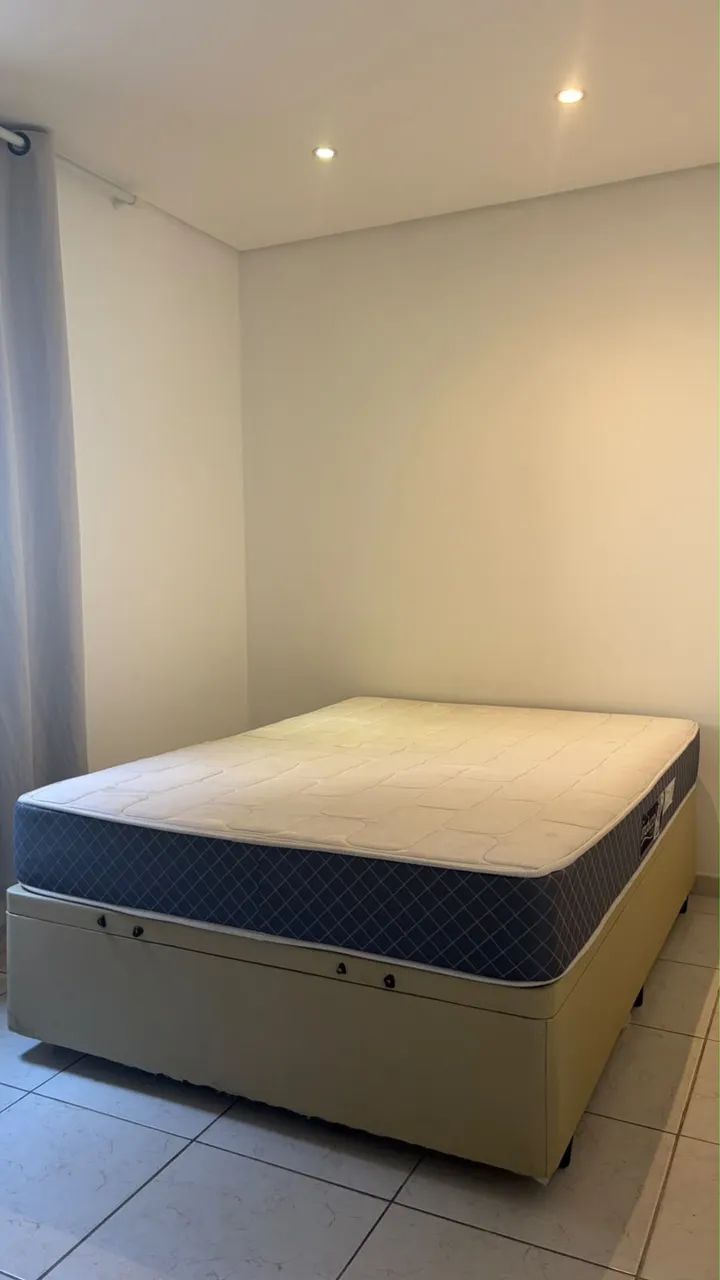Cama box colchão + baú  - Foto 4