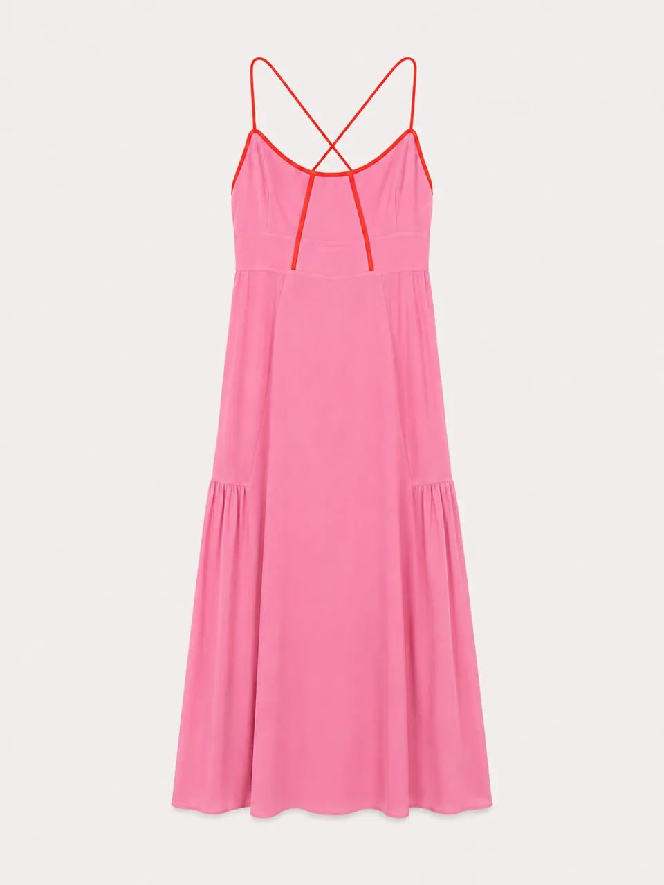 Vestido rosa animale