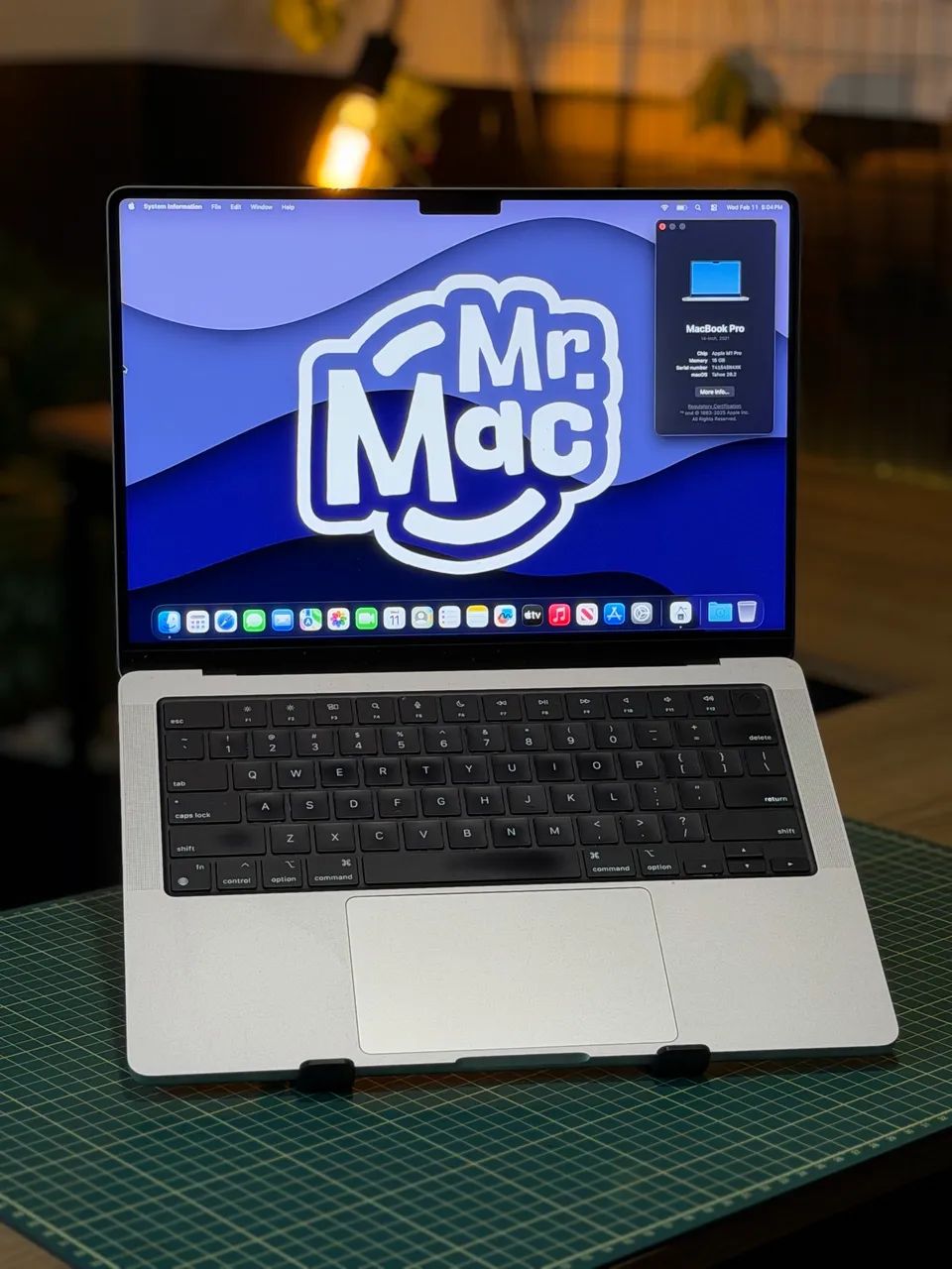 MacBook M1 Pro 14 polegadas 16GB de ram e 512GB de SSD A2442 - usado