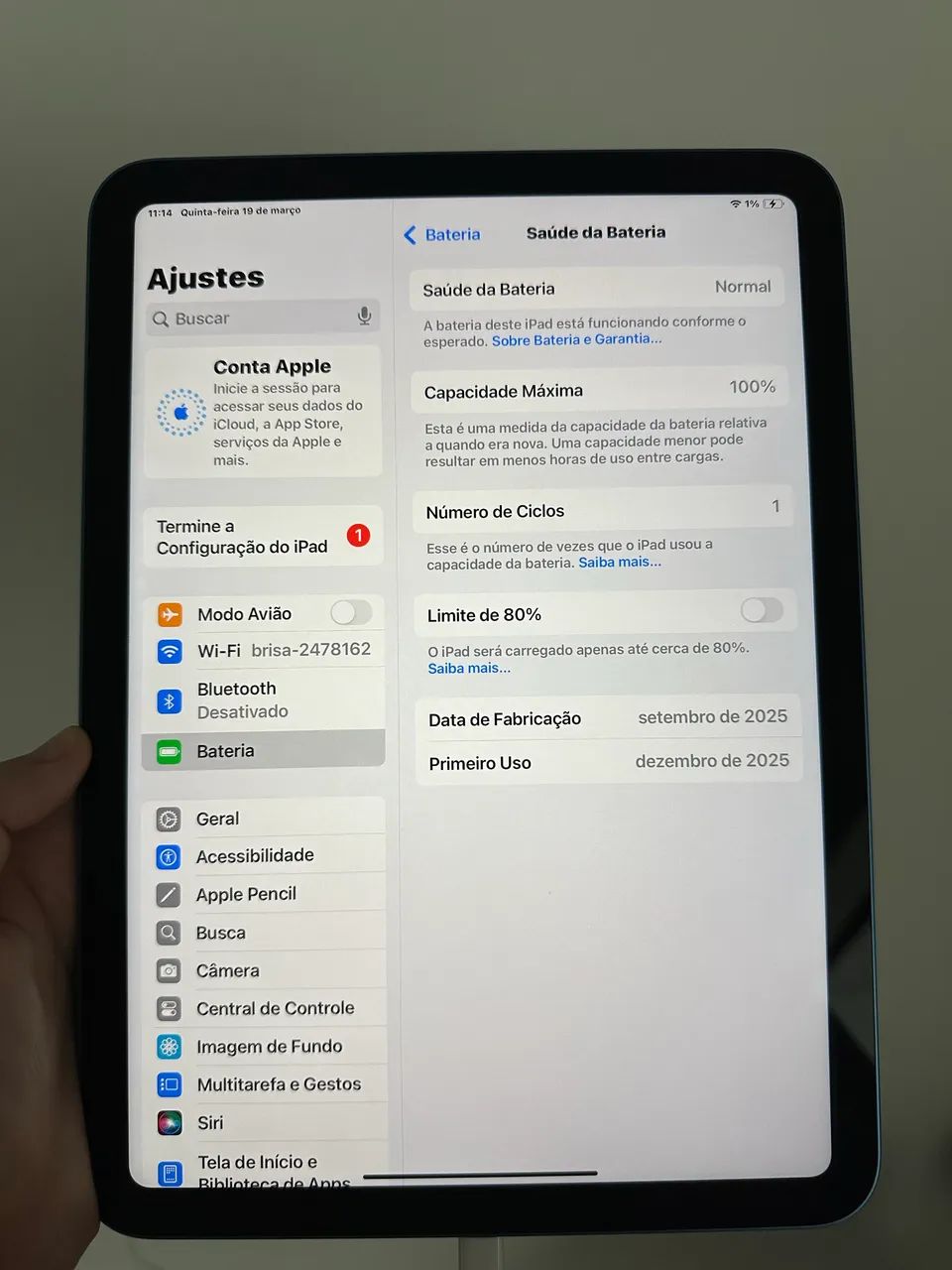 iPad 11 (A16) NOVO  - Foto 5