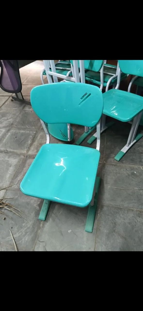 20 cadeiras verdes - Foto 2