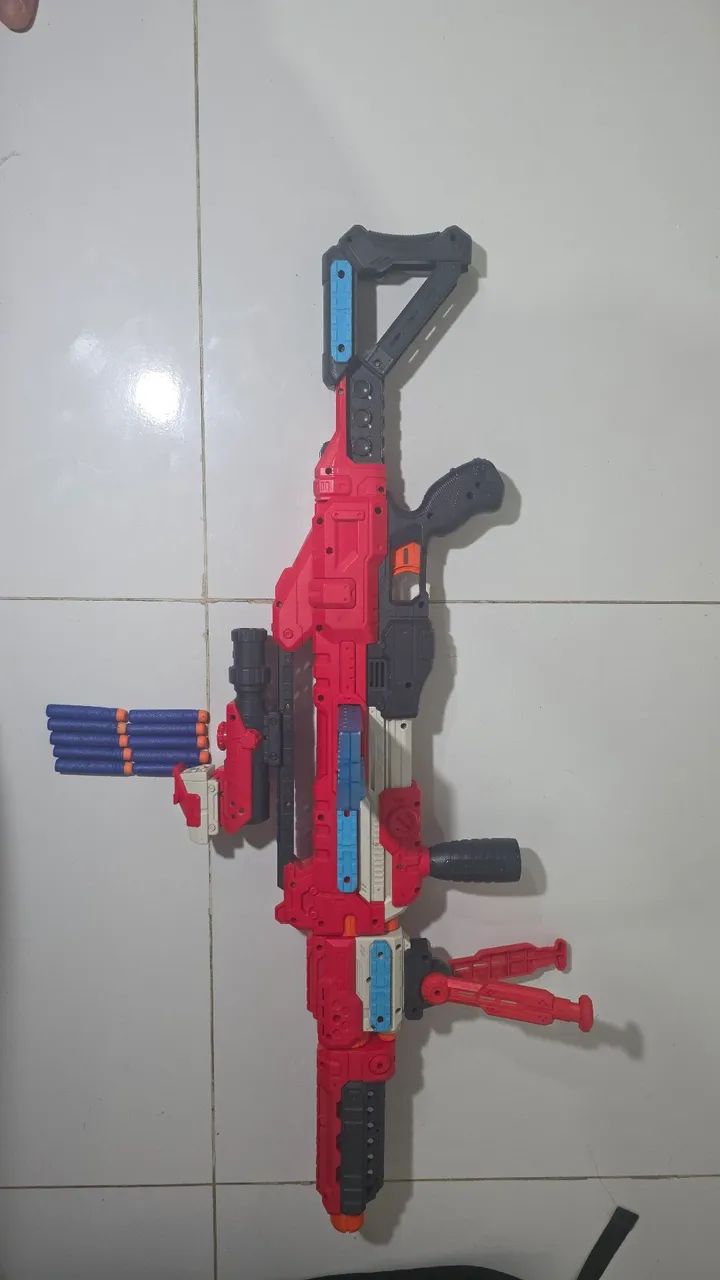 X-Shot Excel Regenerator + 10 dardos - perfeito estado  - Foto 2