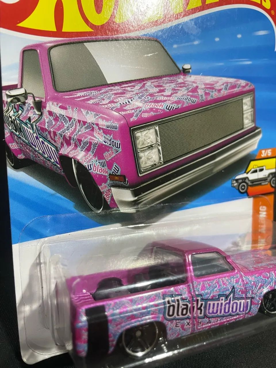 83 Chevy Silverado brack window hotwheels  - Foto 3