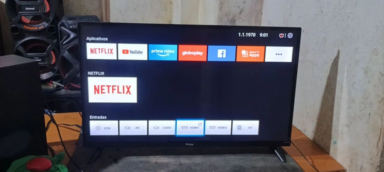 Vende-se tv Philco 39 polegadas smart funcionando perfeitamente  - Foto 2